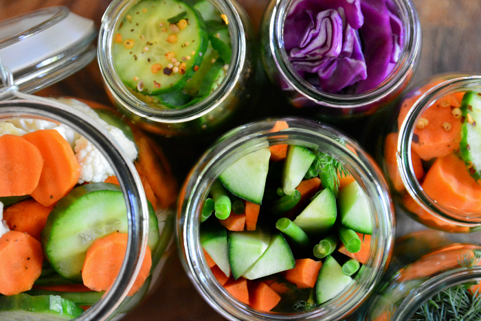 Image of Pickling in jars