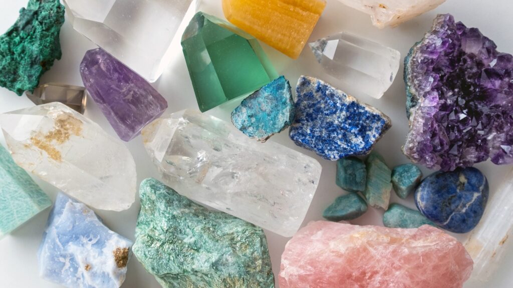 crystals for intention gardening and horticultural spell jars